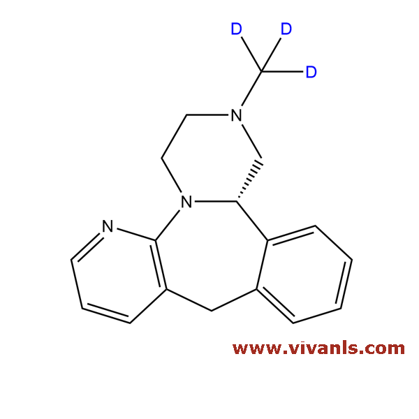 Stable Isotope Labeled Compounds-S-Mirtazepine-D3-1663670778.png